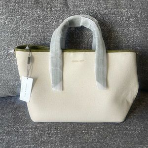 Charles & Keith tote bag with dust bag